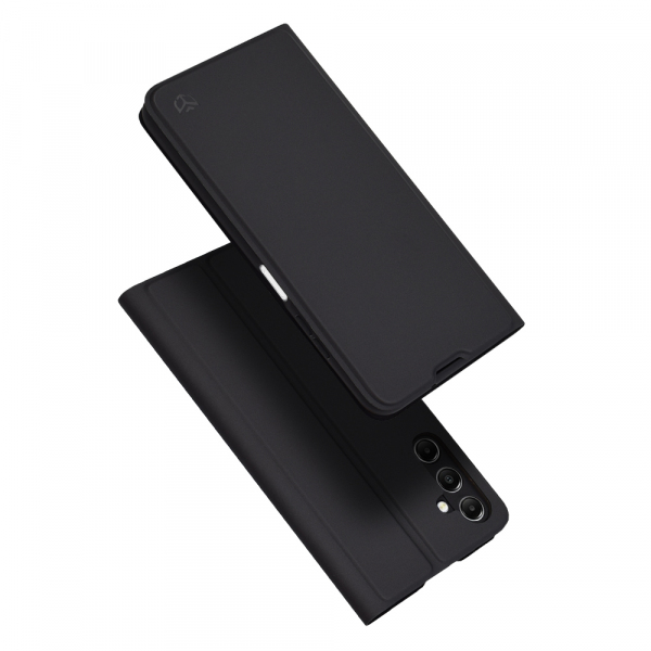 Husa pentru Samsung Galaxy A05s A057, Techsuit, Magskin Book, Neagra