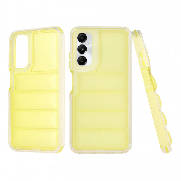 Husa pentru Samsung Galaxy A05s A057, Techsuit, Wave Shield, Galbena