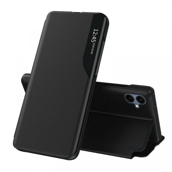Husa pentru Samsung Galaxy A06 A065, Techsuit, eFold, Neagra