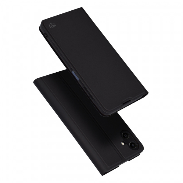 Husa pentru Samsung Galaxy A06 A065, Techsuit, Magskin Book, Neagra