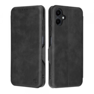 Husa pentru Samsung Galaxy A06 A065, Techsuit, Safe Wallet Plus, Neagra