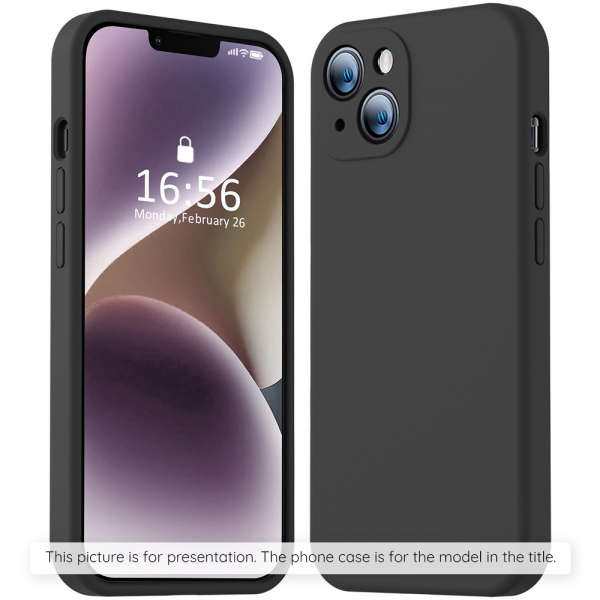 Husa pentru Samsung Galaxy A07 4G A075, Techsuit, SoftFlex, Neagra