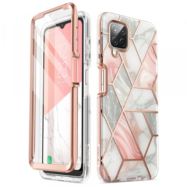 Husa pentru Samsung Galaxy A12 Nacho A127 / A12 A125, i-Blason, Cosmo, Roz