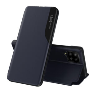 Husa pentru Samsung Galaxy A12 Nacho A127 / A12 A125, Techsuit, eFold, Albastra Inchis