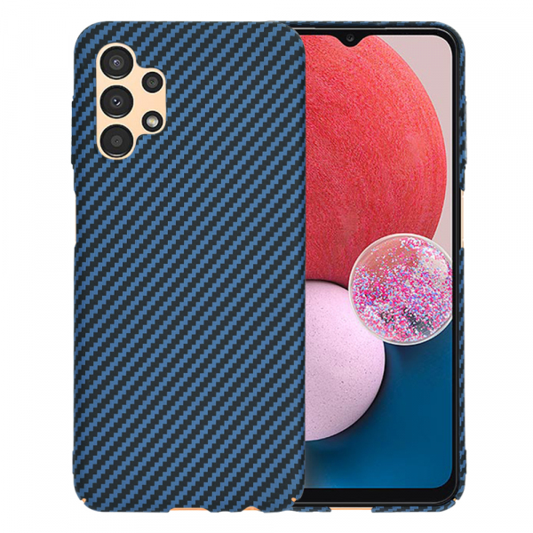 Husa pentru Samsung Galaxy A13 A135, Techsuit, Carbonite FiberShell, Turcoaz