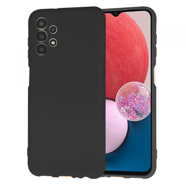 Husa pentru Samsung Galaxy A13 A135, Techsuit, SoftFlex, Neagra