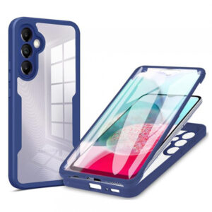 Husa pentru Samsung Galaxy A14 A145 / A14 5G A146, Techsuit, ColorVerse 360, Albastra