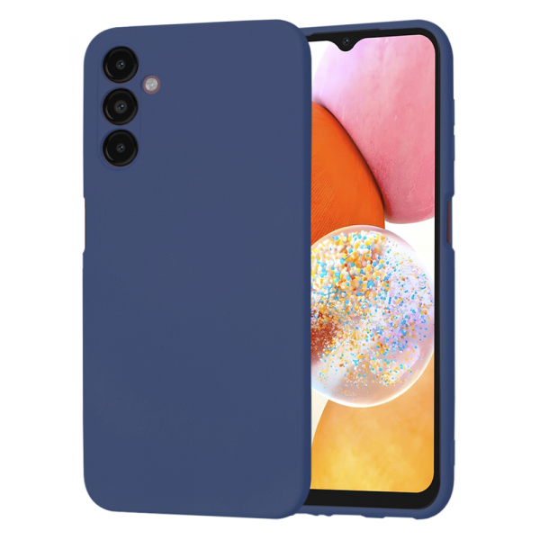 Husa pentru Samsung Galaxy A14 A145 / A14 5G A146, Techsuit, SoftFlex, Bleumarin