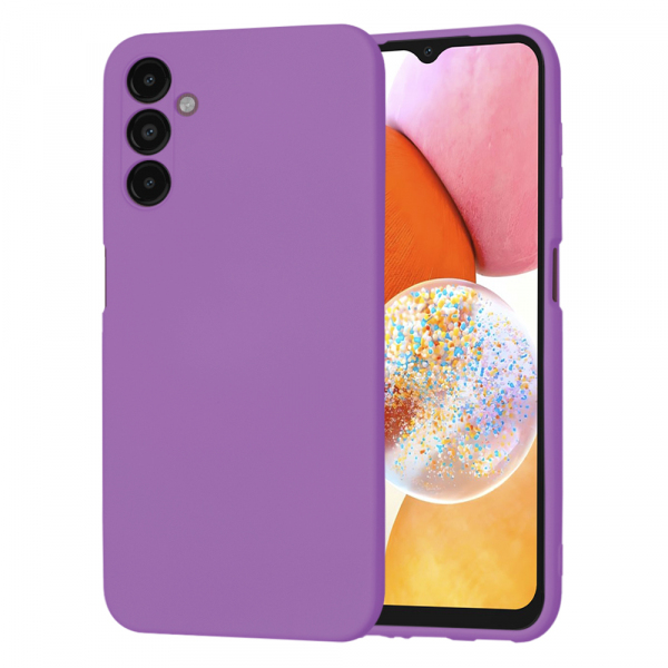 Husa pentru Samsung Galaxy A14 A145 / A14 5G A146, Techsuit, SoftFlex, Mov