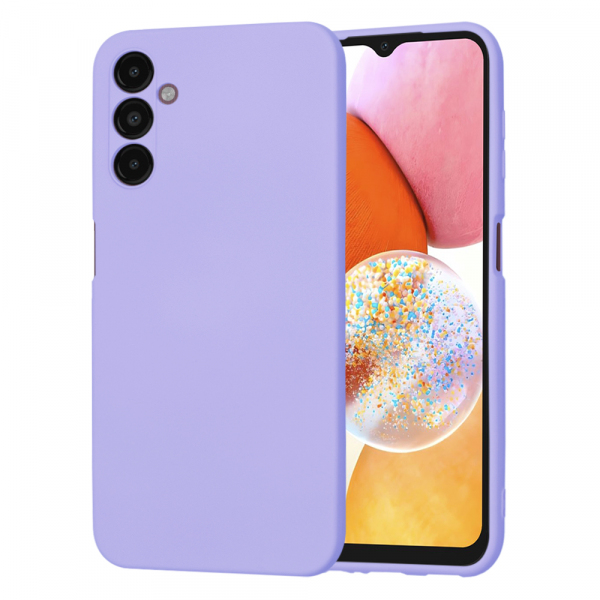 Husa pentru Samsung Galaxy A14 A145 / A14 5G A146, Techsuit, SoftFlex, Mov Deschis