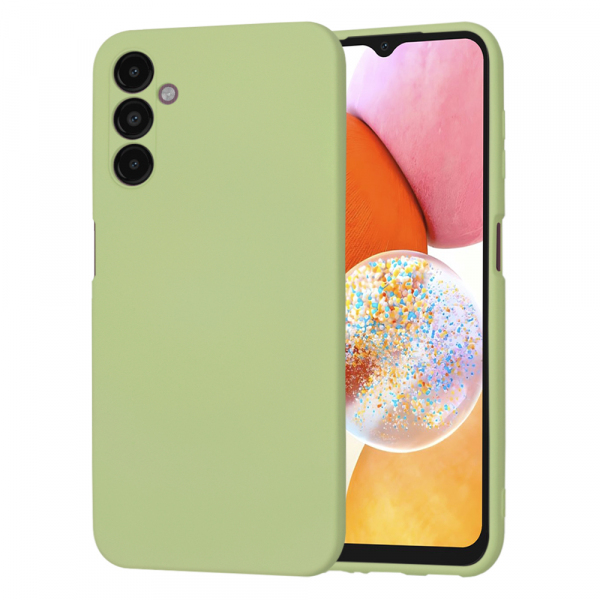 Husa pentru Samsung Galaxy A14 A145 / A14 5G A146, Techsuit, SoftFlex, Matcha