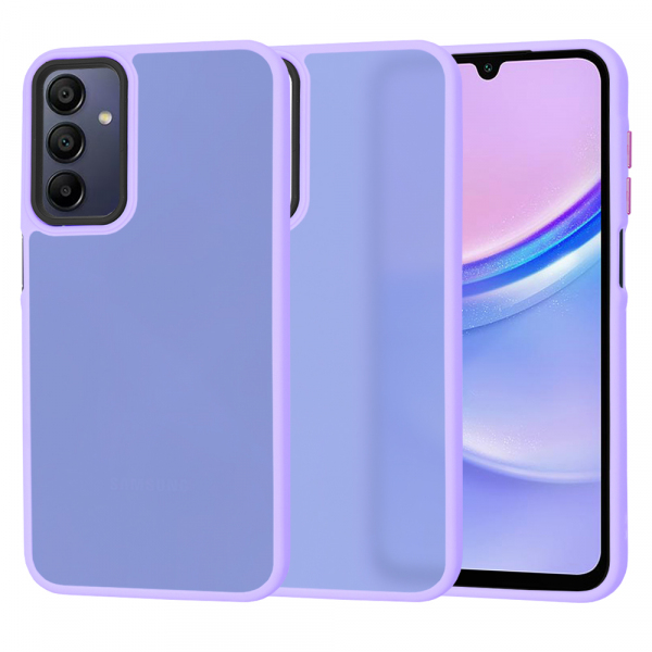Husa pentru Samsung Galaxy A15 5G A156 / A15 A155, Techsuit, HaloFrost, Mov Deschis
