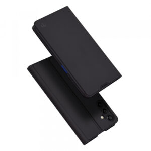 Husa pentru Samsung Galaxy A15 5G A156 / A15 A155, Techsuit, Magskin Book, Neagra
