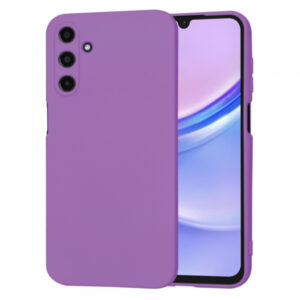 Husa pentru Samsung Galaxy A15 5G A156 / A15 A155, Techsuit, SoftFlex, Mov