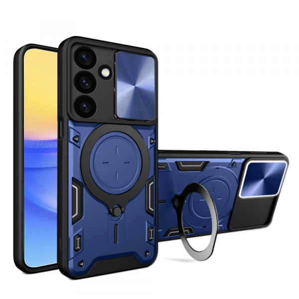 Husa pentru Samsung Galaxy A16 5G A166 / A16 4G A165, Techsuit, CamGuard Pro, Albastra