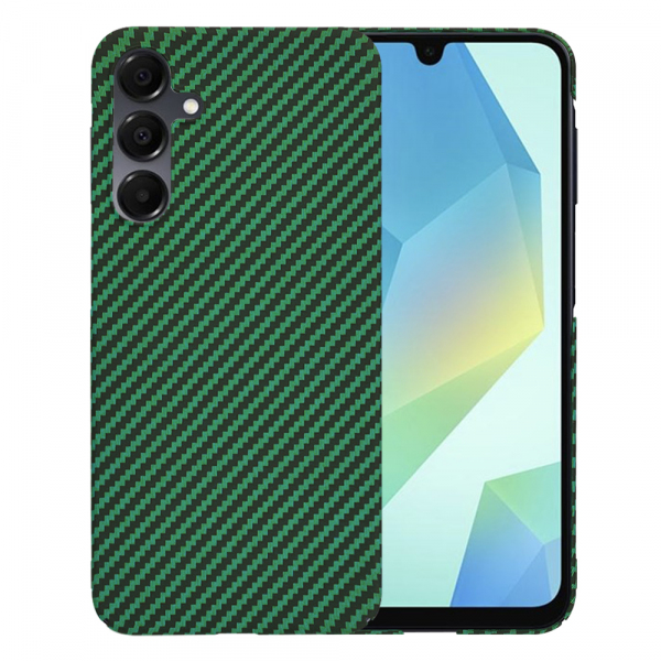 Husa pentru Samsung Galaxy A16 5G A166 / A16 4G A165, Techsuit, Carbonite FiberShell, Verde