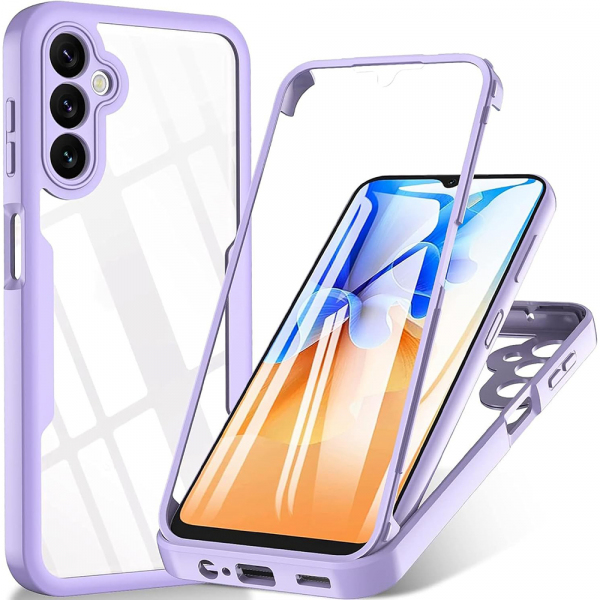 Husa pentru Samsung Galaxy A16 5G A166 / A16 4G A165, Techsuit, ColorVerse 360, Mov