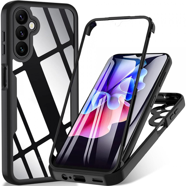 Husa pentru Samsung Galaxy A16 5G A166 / A16 4G A165, Techsuit, ColorVerse 360, Neagra