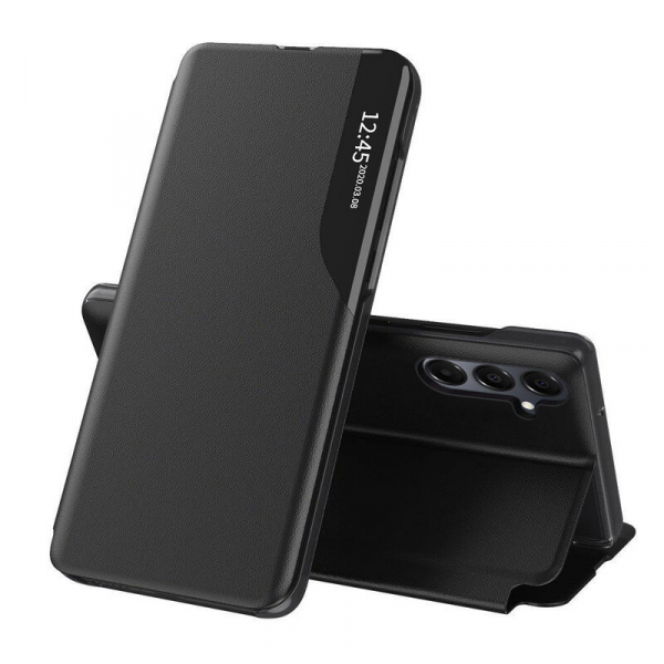 Husa pentru Samsung Galaxy A16 5G A166 / A16 4G A165, Techsuit, eFold, Neagra