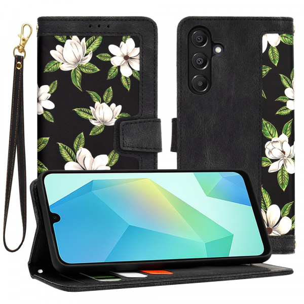 Husa pentru Samsung Galaxy A16 5G A166 / A16 4G A165, Techsuit, FlipCraft, Neagra