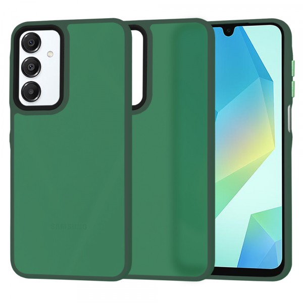 Husa pentru Samsung Galaxy A16 5G A166 / A16 4G A165, Techsuit, HaloFrost, Verde