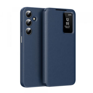 Husa pentru Samsung Galaxy A18 5G A186 / A18 4G A185 / F17 / M17 / A17 4G A175, Techsuit, SmartView, Albastra