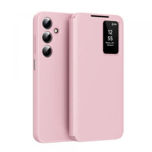 Husa pentru Samsung Galaxy A18 5G A186 / A18 4G A185 / F17 / M17 / A17 4G A175, Techsuit, SmartView, Roz