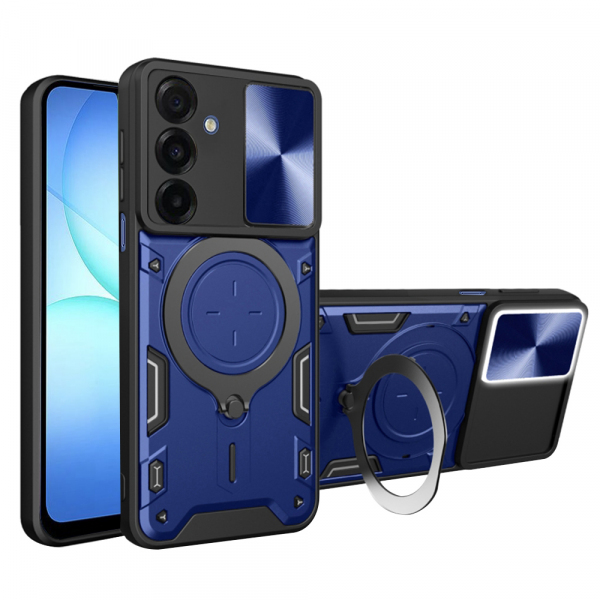Husa pentru Samsung Galaxy A18 5G A186 / A18 4G A185 / F17 / M17 / A17 4G A175, Techsuit, CamGuard Pro, Albastra