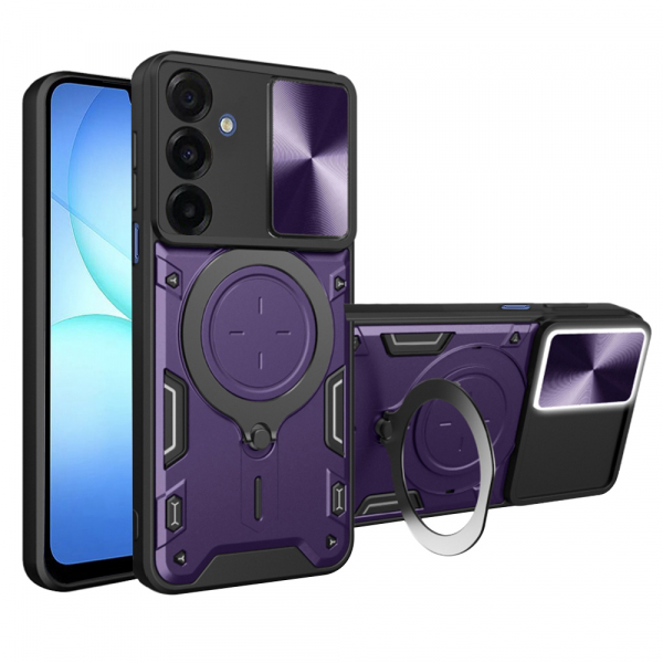 Husa pentru Samsung Galaxy A18 5G A186 / A18 4G A185 / F17 / M17 / A17 4G A175, Techsuit, CamGuard Pro, Mov
