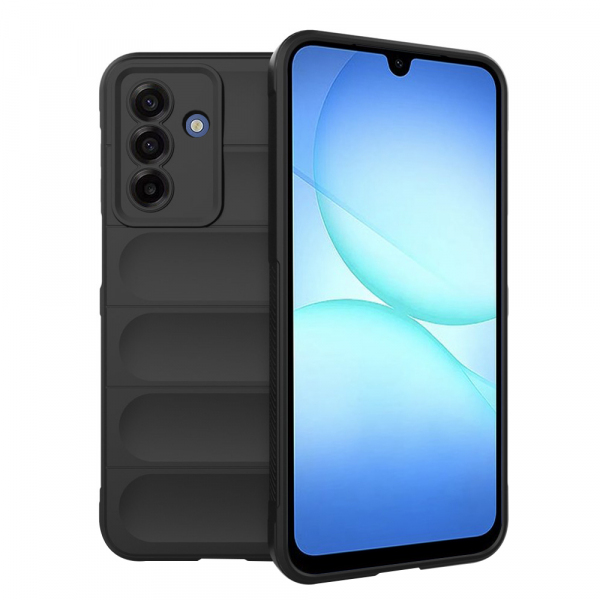 Husa pentru Samsung Galaxy A18 5G A186 / A18 4G A185 / F17 / M17 / A17 4G A175, Techsuit, Magic Shield, Neagra