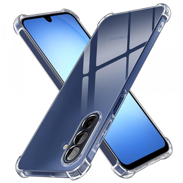 Husa pentru Samsung Galaxy A18 5G A186 / A18 4G A185 / F17 / M17 / A17 4G A175, Techsuit, Shockproof Clear, Transparenta