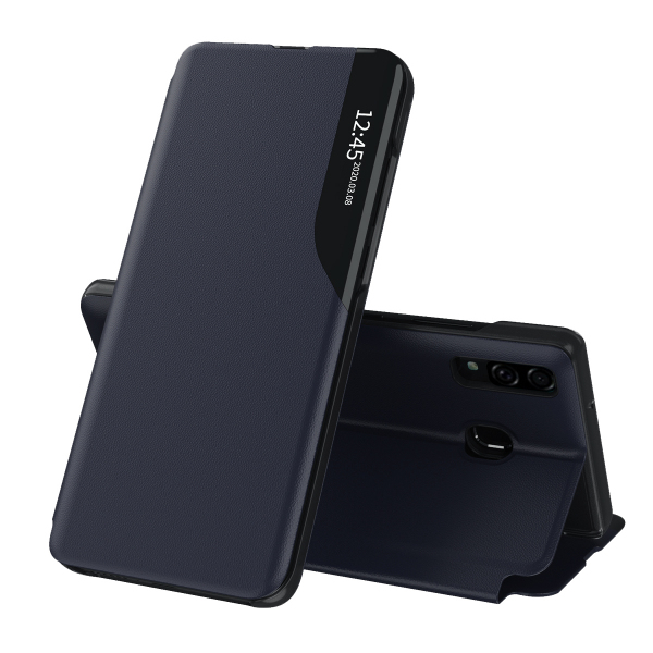 Husa pentru Samsung Galaxy A20e A202, Techsuit, eFold, Albastra Inchis