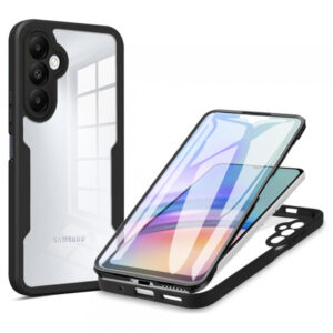 Husa pentru Samsung Galaxy A25 A256, Techsuit, ColorVerse 360, Neagra