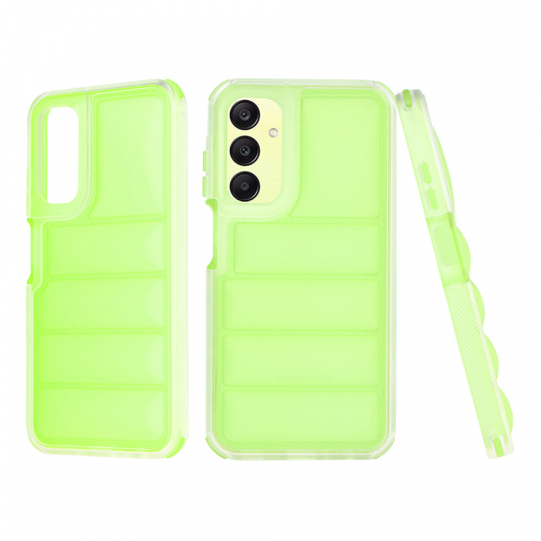 Husa pentru Samsung Galaxy A25 A256, Techsuit, Wave Shield, Verde