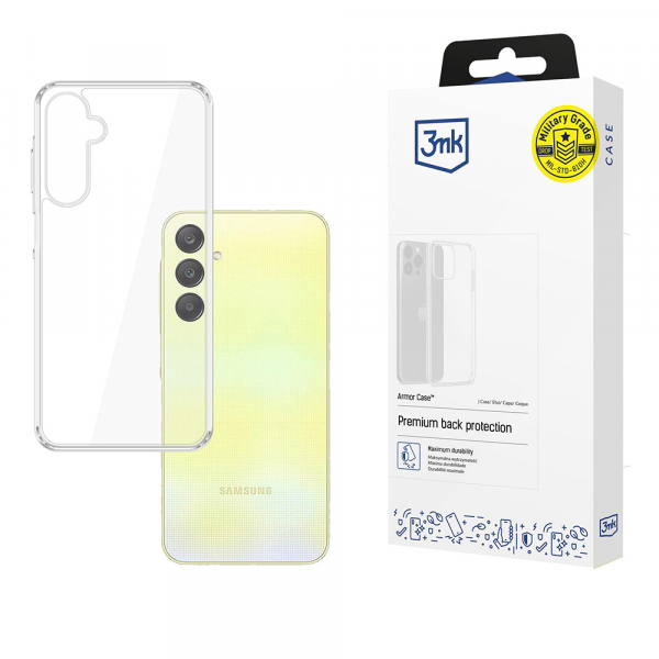 Husa pentru Samsung Galaxy A26 A266, 3MK, Armor, Transparenta