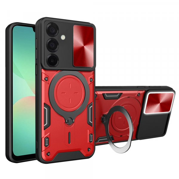 Husa pentru Samsung Galaxy A26 A266, Techsuit, CamGuard Pro, Rosie