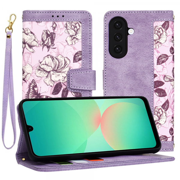 Husa pentru Samsung Galaxy A26 A266, Techsuit, FlipCraft, Mov