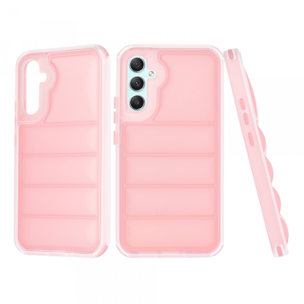 Husa pentru Samsung Galaxy A34 A346, Techsuit, Wave Shield, Roz