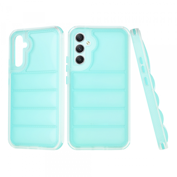 Husa pentru Samsung Galaxy A34 A346, Techsuit, Wave Shield, Turcoaz