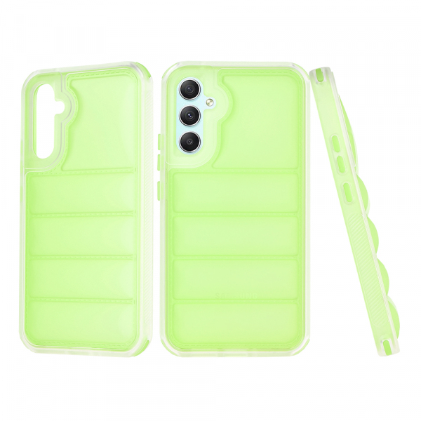 Husa pentru Samsung Galaxy A34 A346, Techsuit, Wave Shield, Verde