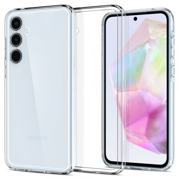 Husa pentru Samsung Galaxy A35 5G A356, Spigen, Ultra Hybrid, Transparenta ACS07523