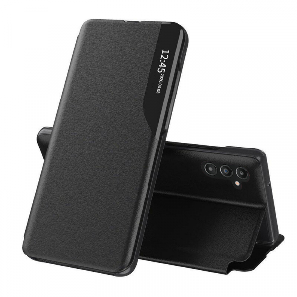 Husa pentru Samsung Galaxy A35 5G A356, Techsuit, eFold, Neagra