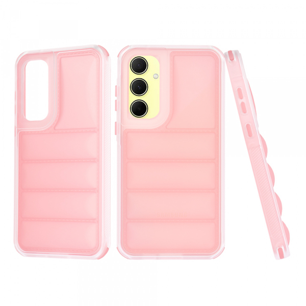 Husa pentru Samsung Galaxy A35 5G A356, Techsuit, Wave Shield, Roz