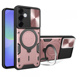 Husa pentru Samsung Galaxy A36 A366, Techsuit, CamGuard Pro, Roz Aurie
