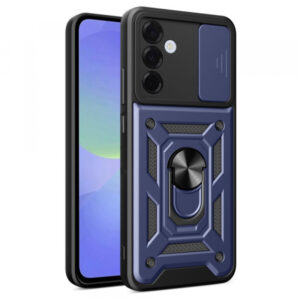 Husa pentru Samsung Galaxy A36 A366, Techsuit, CamShield, Albastra