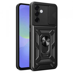 Husa pentru Samsung Galaxy A36 A366, Techsuit, CamShield, Neagra