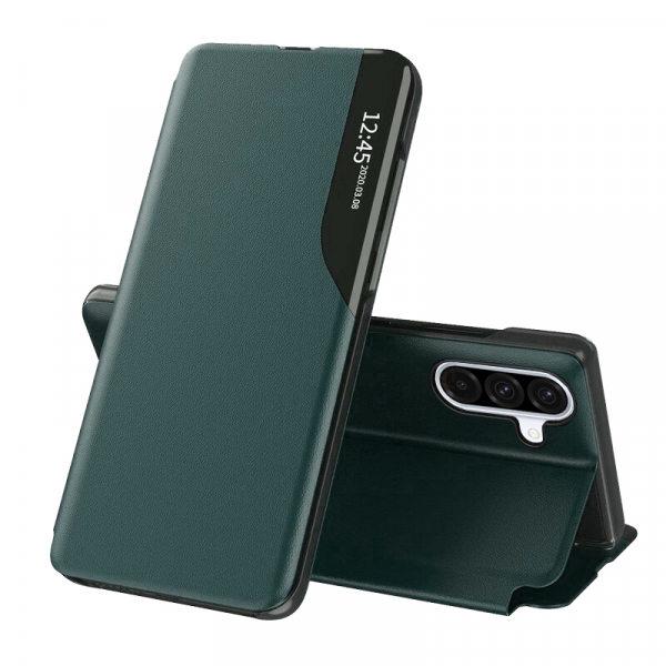 Husa pentru Samsung Galaxy A36 A366, Techsuit, eFold, Verde