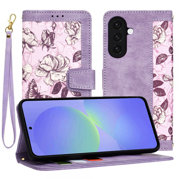 Husa pentru Samsung Galaxy A36 A366, Techsuit, FlipCraft, Mov