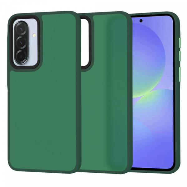 Husa pentru Samsung Galaxy A36 A366, Techsuit, HaloFrost, Verde