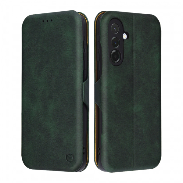 Husa pentru Samsung Galaxy A36 A366, Techsuit, Safe Wallet Plus, Verde